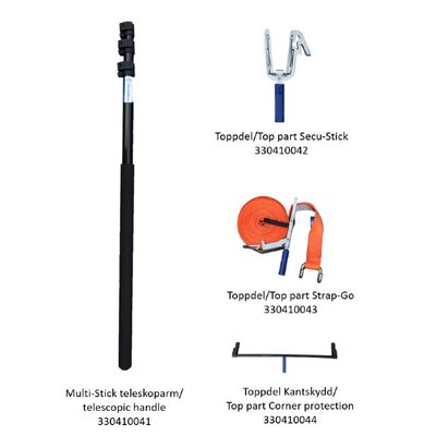 Secu-Stick, Top part for Multi-Stick Forankra