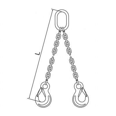 Chain slings in a box, 2 legs, grade 80 