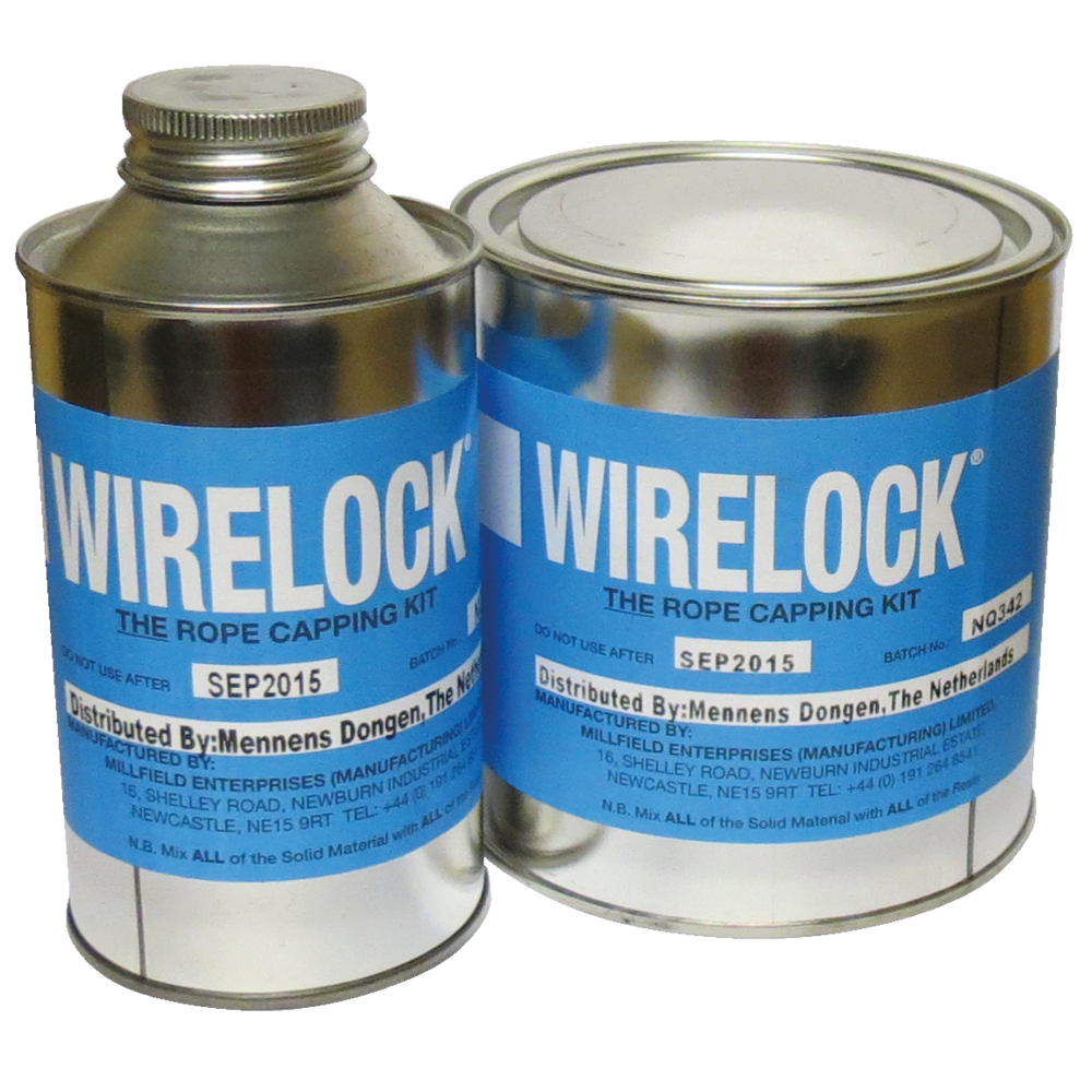 Divkomponentu sveķi Wirelock